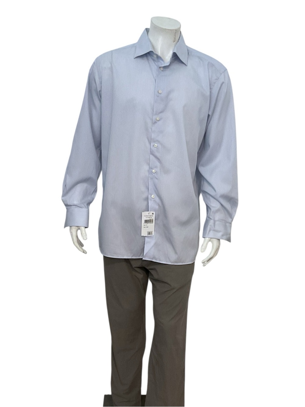 Eton Men’s Light Blue Striped Dress Shirt